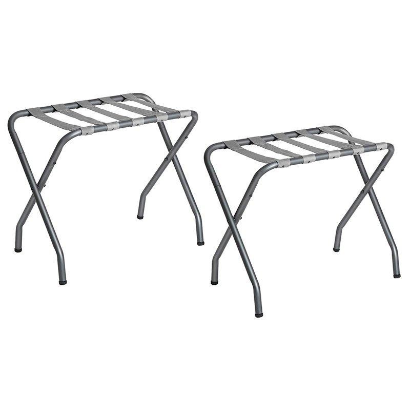 Стойка для багажа складная стальная для спальни (арт. 25-5085927)