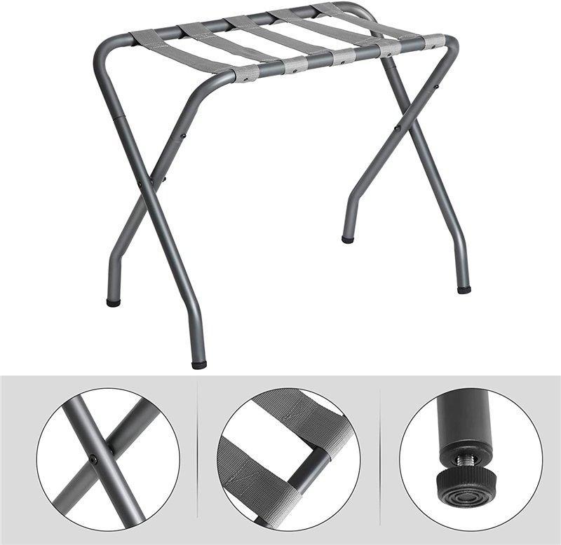 Стойка для багажа складная стальная для спальни (арт. 25-5085927)