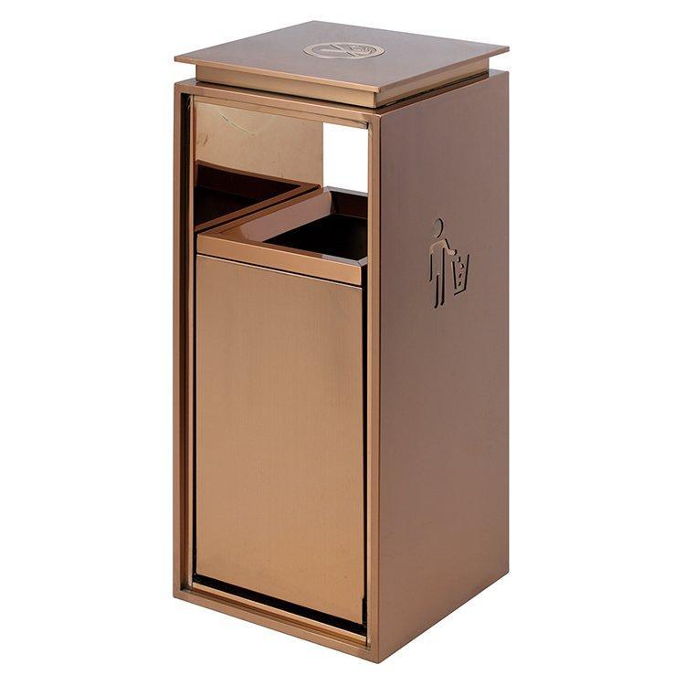 Урна уличная из нержавеющей стали для ресторана (арт. 25-5085928)