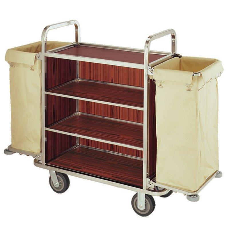 Тележка уборочная пластиковая многофункциональная отельная (арт. 25-5085934)