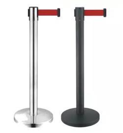 Стойка барьерная черная выдвижная для ресторанов и отелей (арт. 25-5085949)