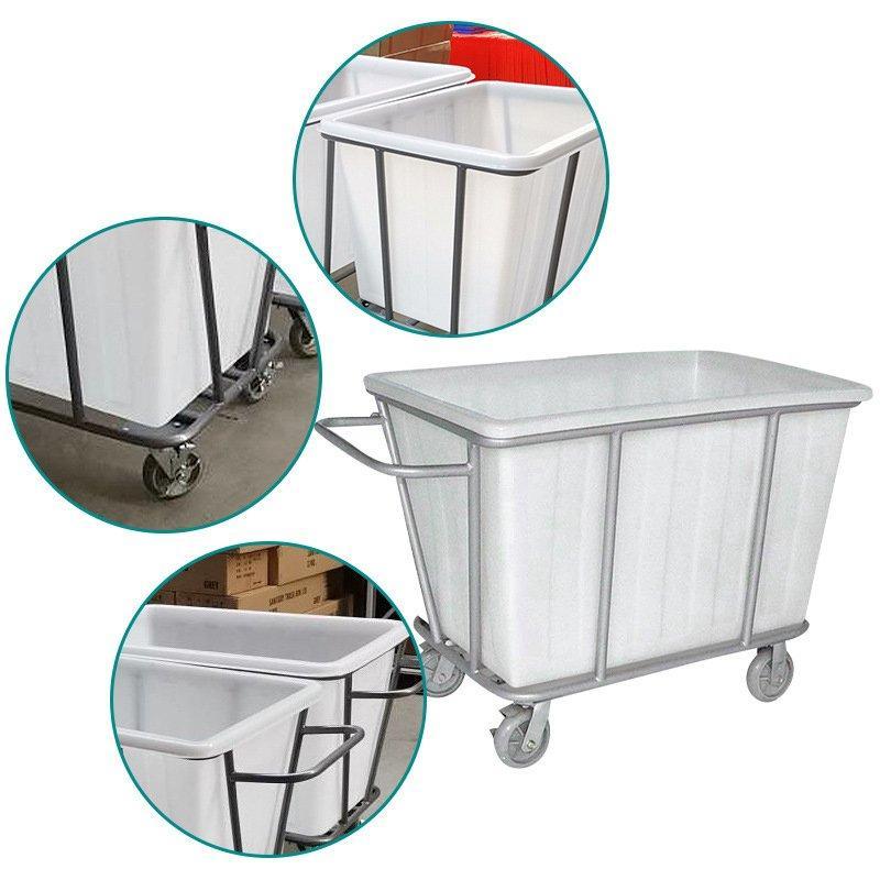 Тележка для уборки отеля из нержавеющей стали с колесами (арт. 25-5085969)