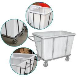 Тележка для уборки отеля из нержавеющей стали с колесами (арт. 25-5085969)