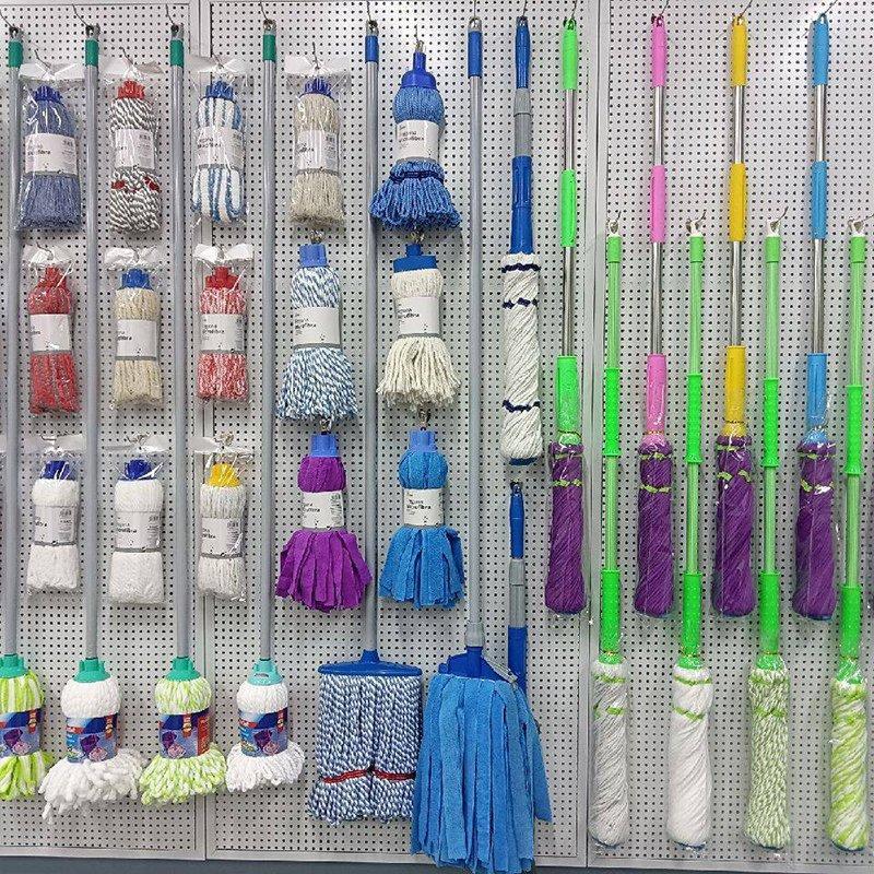 Швабра плоская для сухой и влажной уборки с ведром (арт. 25-5086001)