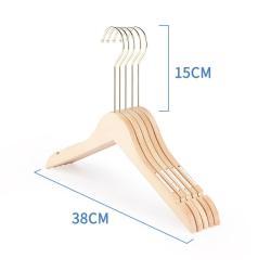 Вешалка металлическая одноуровневая с логотипом и отделкой из лотоса (арт. 25-5086008)