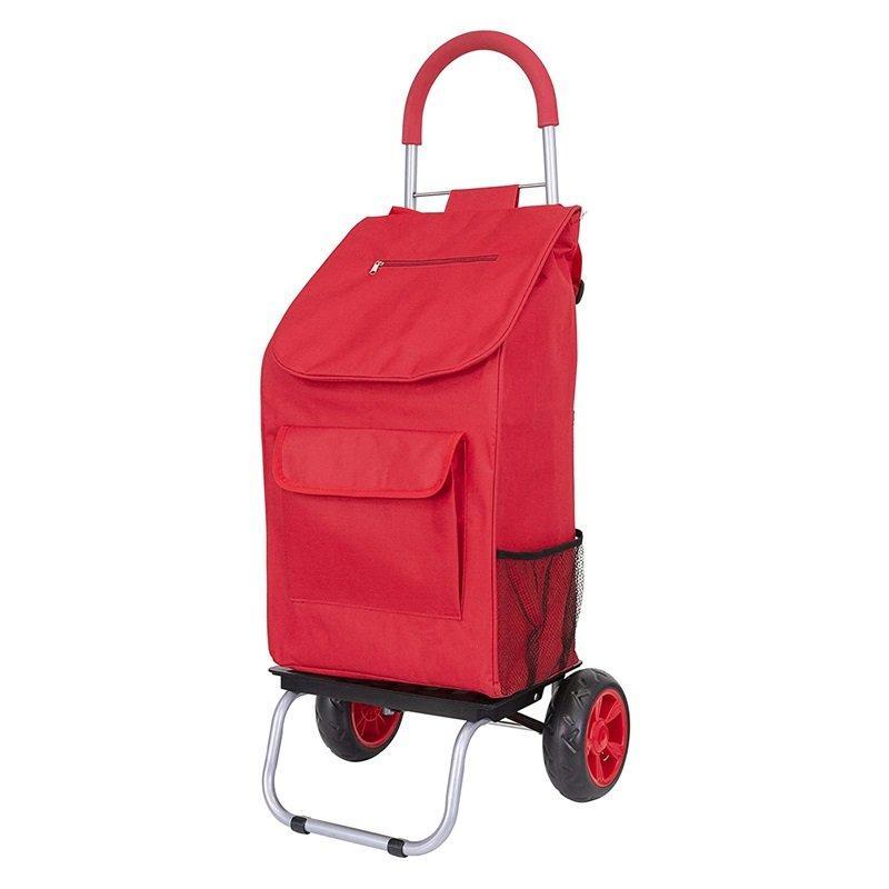 Сумка-тележка складная с колесами пластиковая (арт. 25-5086058)