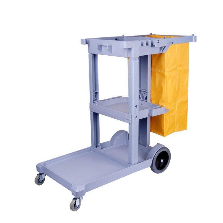 Тележка уборочная пластиковая регулируемая экологичная (арт. 25-5086094)