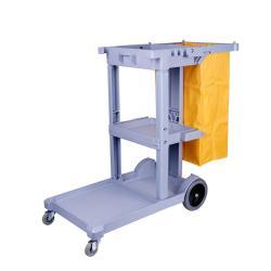 Тележка уборочная пластиковая регулируемая экологичная (арт. 25-5086094)