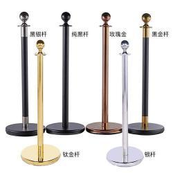 Стойка ограждения с логотипом и втягивающимся ремнем (арт. 25-5086100)