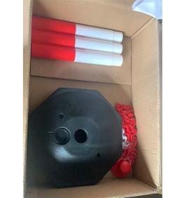 Барьер с выдвижной лентой пластиковый полированный (арт. 25-5086102)