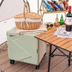 Тележка для покупок складная пластиковая универсальная (арт. 25-5086109)