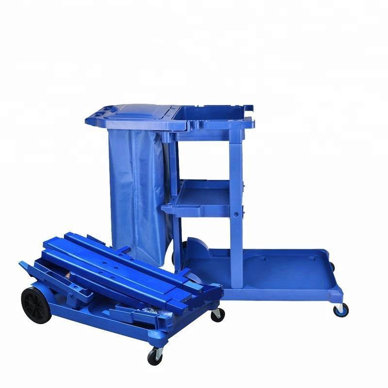 Тележка уборочная складная для гостиниц с держателем для мопа (арт. 25-5086139)