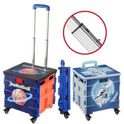 Тележка для покупок с 4 поворотными колесами новейшая (арт. 25-5086140)