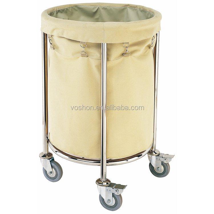 Тележка прачечная складная стальная на колесах для белья (арт. 25-5086145)