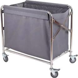 Тележка прачечная складная стальная на колесах для белья (арт. 25-5086145)
