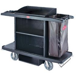 Тележка уборочная пластиковая с двумя прочными мешками (арт. 25-5086153)