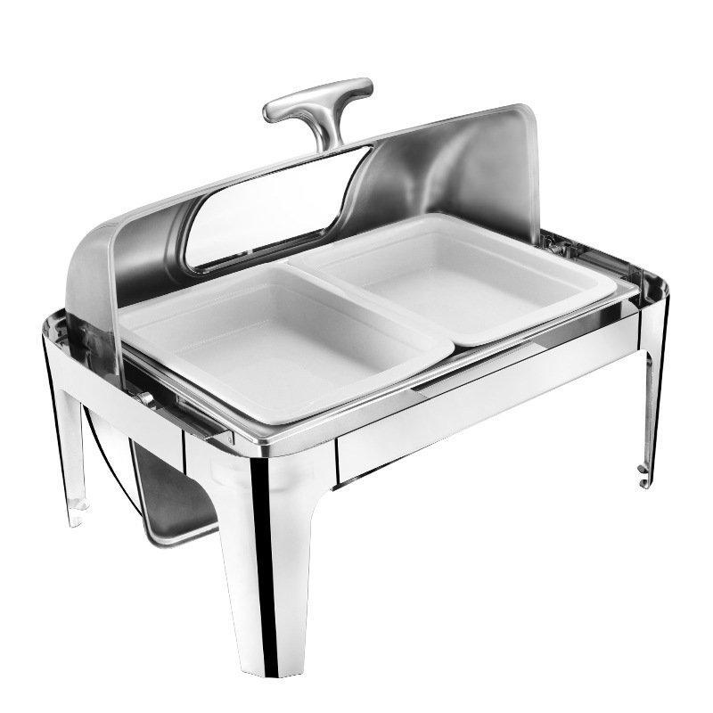 Контейнер для подогрева пищи прямоугольный для ресторанов и отелей (арт. 25-5086159)