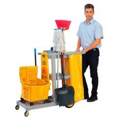 Тележка уборочная складная для гостиниц и больниц (арт. 25-5086170)