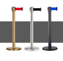 Барьер для очереди с нейлоновым ремнем из нержавеющей стали (арт. 25-5086172)