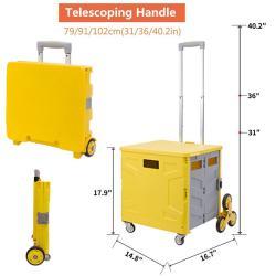 Тележка складная трехколесная для покупок и багажа (арт. 25-5086173)