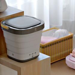 Стиральная машина мини складная с USB и отжимом (арт. 25-5086182)