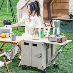 Тележка складная 4-колесная для покупок и кемпинга (арт. 25-5086211)