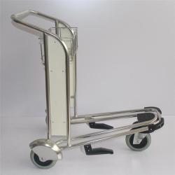 Тележка багажная стальная с ручным тормозом для аэропорта (арт. 25-5086215)