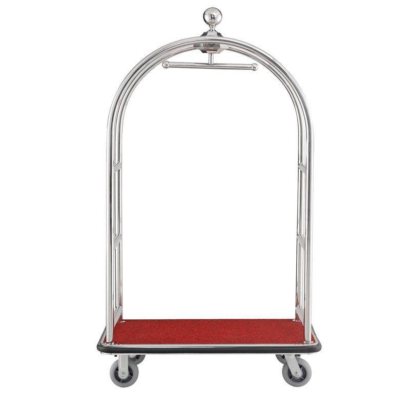 Тележка багажная из нержавеющей стали для отеля (арт. 25-5086222)