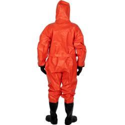 Костюм защитный химический красный ПВХ для мужчин (арт. 25-5086337)