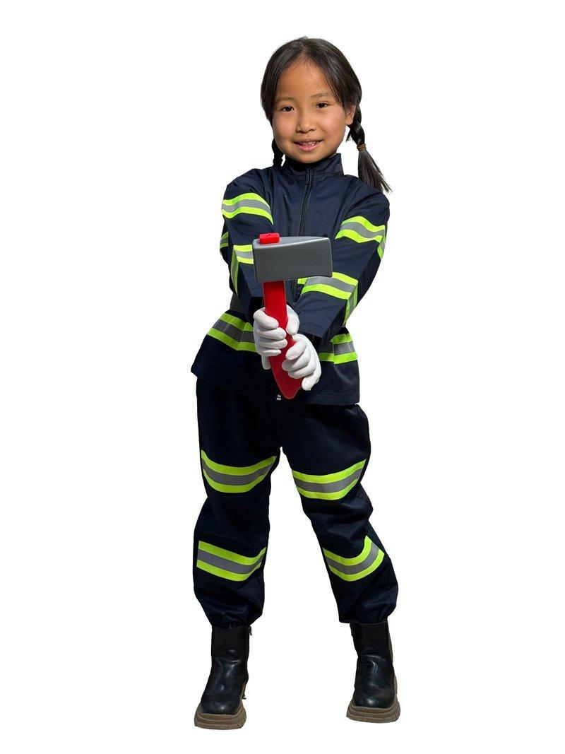 Костюм пожарного детский оранжевый для мальчиков Хэллоуин (арт. 25-5086344)