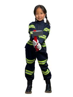 Костюм пожарного детский оранжевый для мальчиков Хэллоуин (арт. 25-5086344)