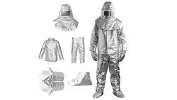 Костюм пожарного алюминиевый огнеупорный термостойкий (арт. 25-5086457)