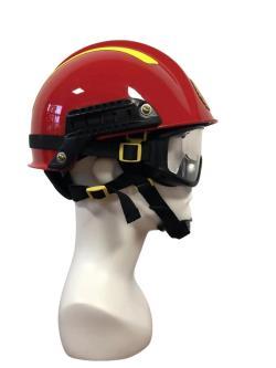 Шлем защитный для пожарных огнеупорный термостойкий (арт. 25-5086474)