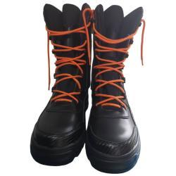 Сапоги пожарные кожаные черные для безопасности (арт. 25-5086583)