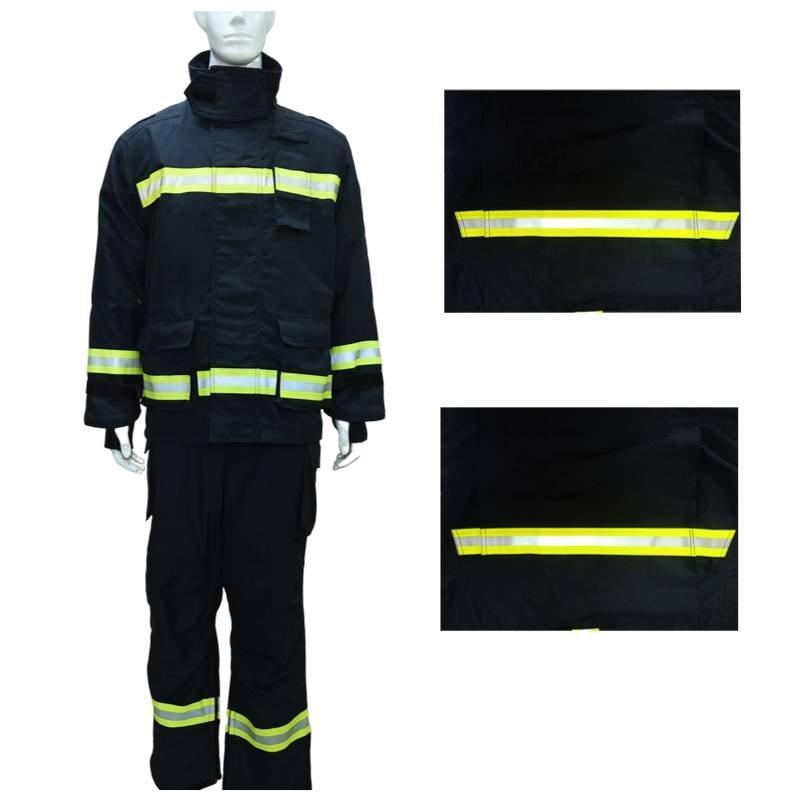 Костюм пожарного арамидный темно-синий высококачественный (арт. 25-5086591)