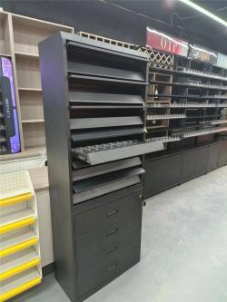 Стойка для табачных изделий с витриной и шкафом (арт. 25-19080008)