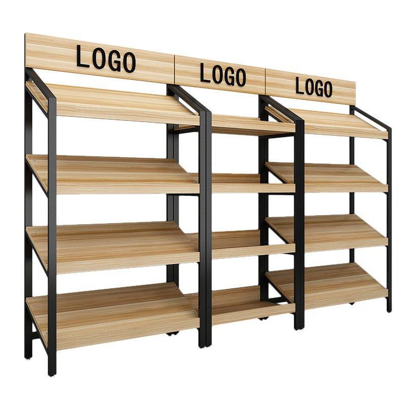 Стеллажи деревянные для супермаркета и магазина (арт. 25-19080016)