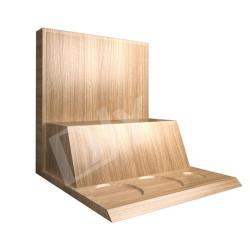 Банка для сахара из дерева с дизайном под кофе (арт. 25-19080018)