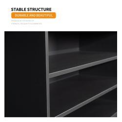 Полка для супермаркета современного дизайна с местом для хранения (арт. 25-19080022)