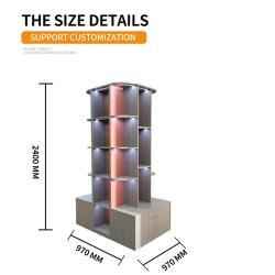 Стеллаж для вина деревянный многофункциональный (арт. 25-19080035)