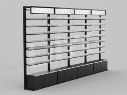 Полка металлическая с LED подсветкой для табака и сигар (арт. 25-19080036)