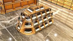 Стеллаж для вина с полками для магазина (арт. 25-19080056)