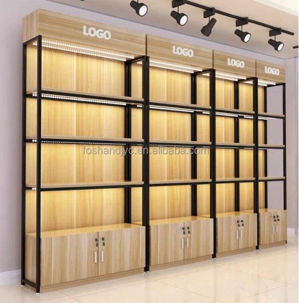 Стойка для косметики с витриной и шкафом (арт. 25-19080068)