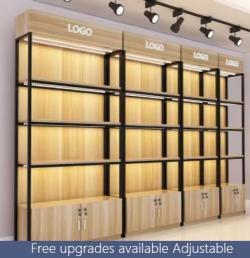 Стойка для косметики с витриной и шкафом (арт. 25-19080068)