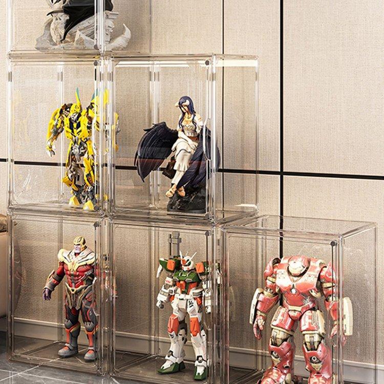 Шкаф витрина для кукол из стекла прозрачный (арт. 25-19080072)