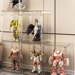 Шкаф витрина для кукол из стекла прозрачный (арт. 25-19080072)