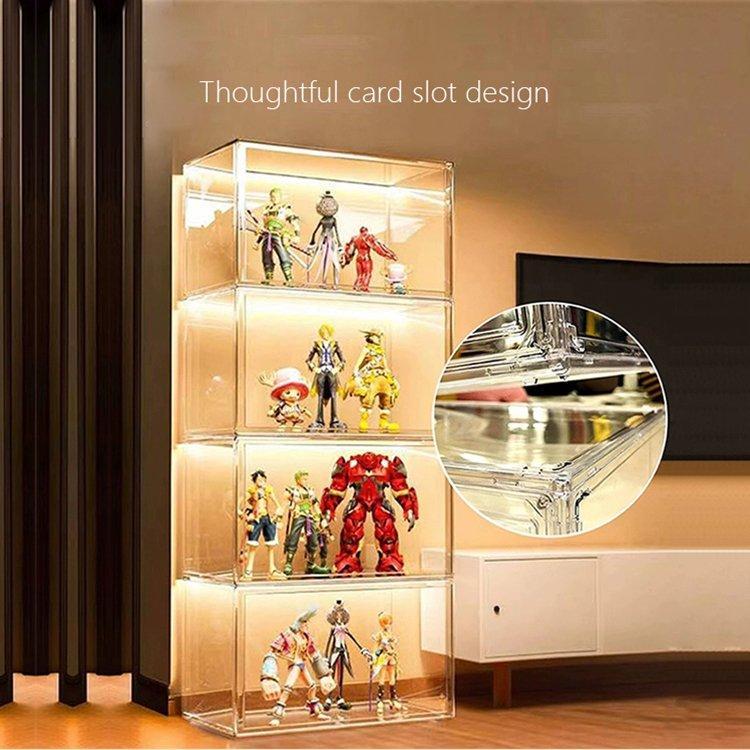 Шкаф витрина для кукол из стекла прозрачный (арт. 25-19080072)