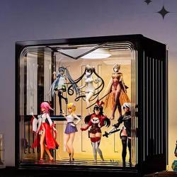 Полка для кукол многоуровневая акриловая (арт. 25-19080075)