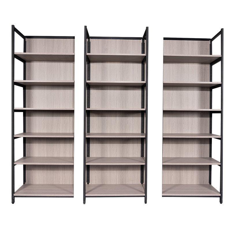 Стеллаж для магазина деревянный металлический легкий (арт. 25-19080083)