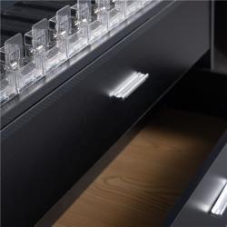 Шкаф-витрина для табака с раздвижными стеклянными дверями и лайтбоксом (арт. 25-19080092)